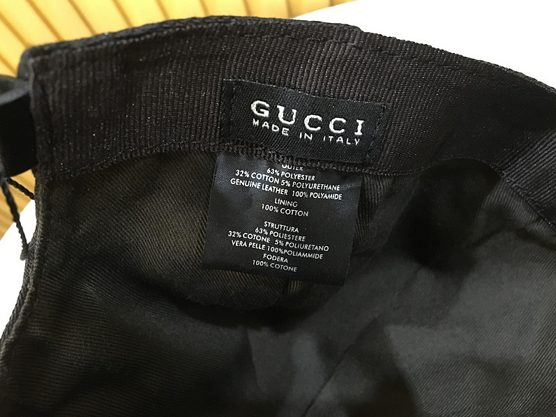 Gucci Cap Black - EUR FASHION