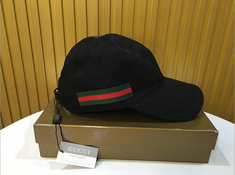 Gucci Cap Black - EUR FASHION