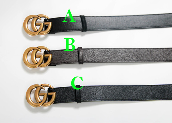 Gucci Black Belt  - EUR FASHION