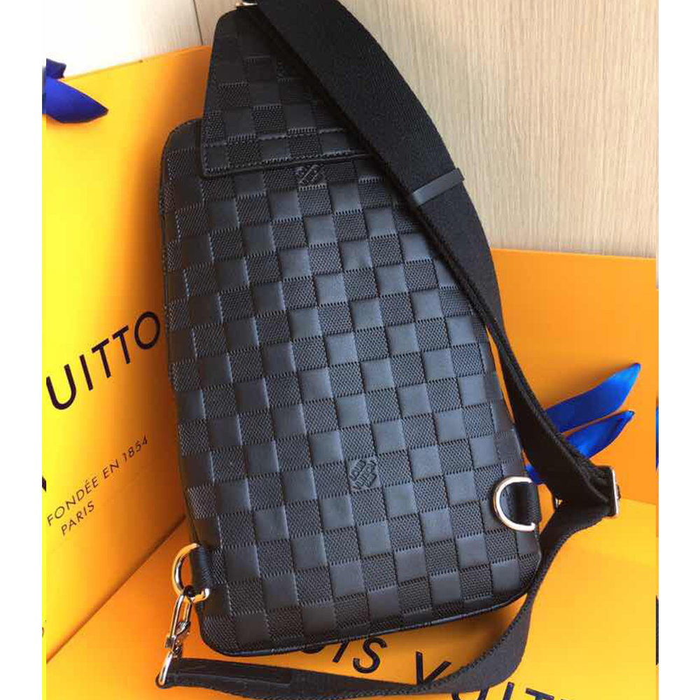 Louis Vuitton Black Argyle Bag - EUR FASHION