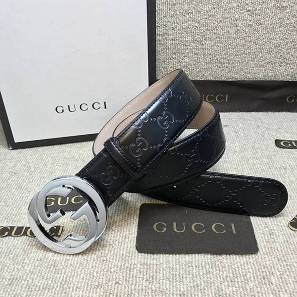 Gucci Signature Leather Belt - EUR FASHION