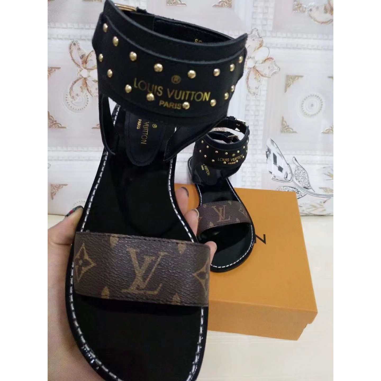 Louis Vuitton Monogram Nomad Women Sandals  - EUR FASHION