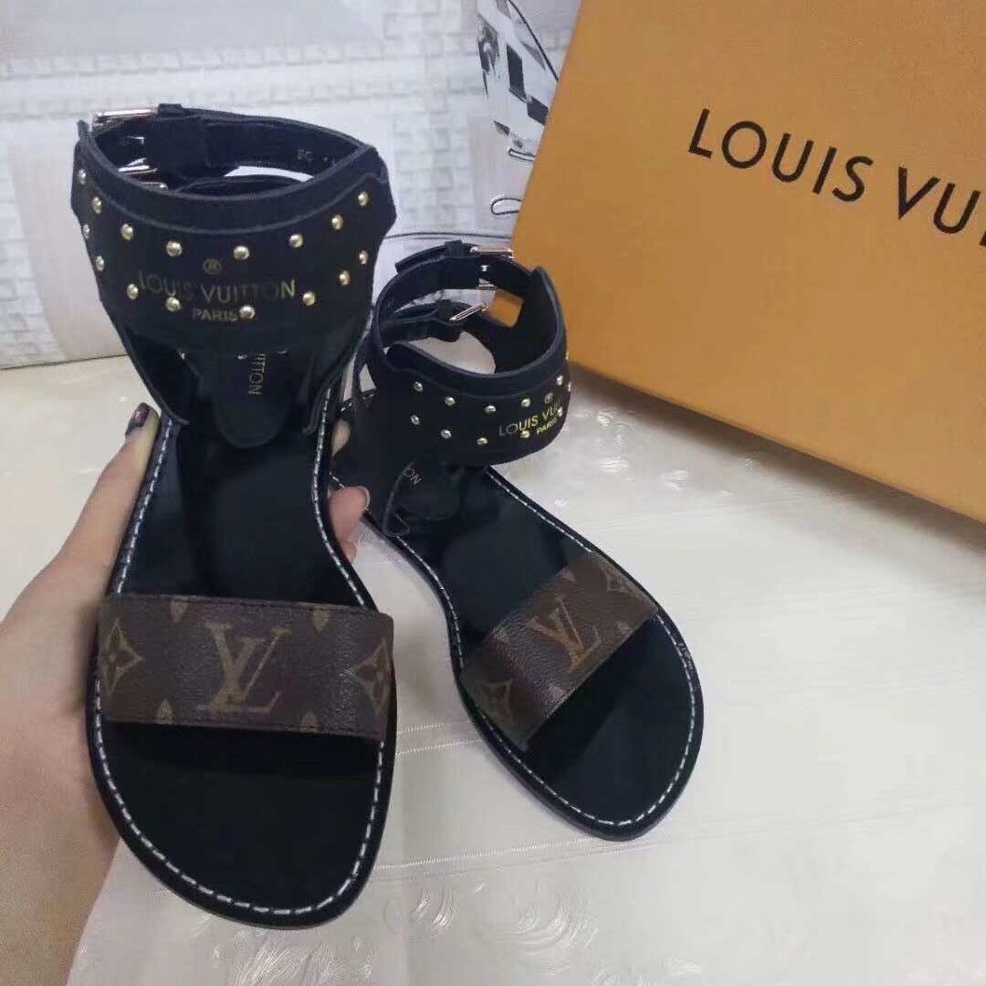 Louis Vuitton Monogram Nomad Women Sandals  - EUR FASHION