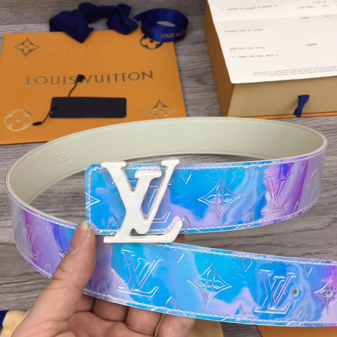 Louis Vuitton Iridescent Monogram 40MM Belt  - EUR FASHION