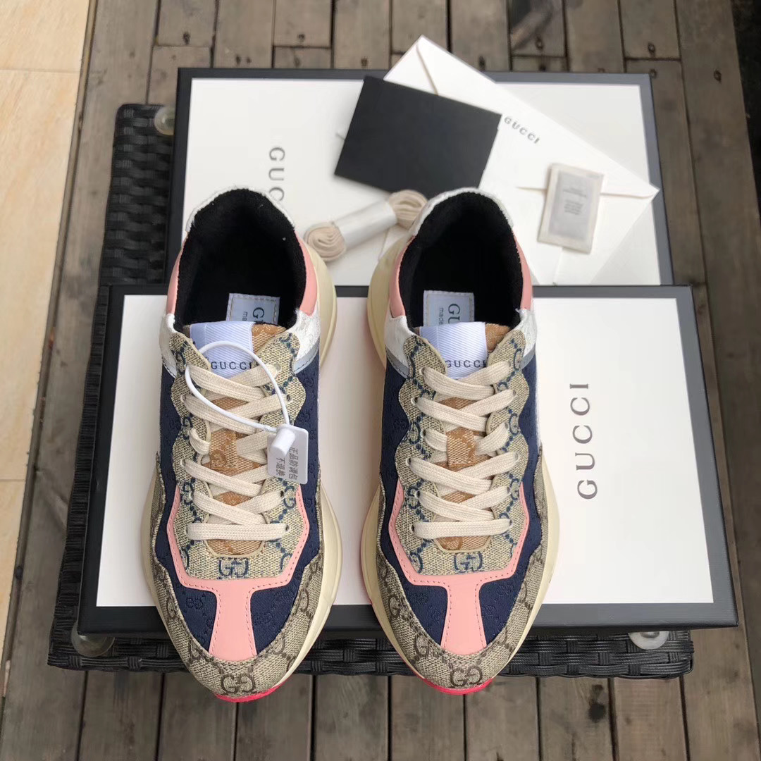 Gucci GG Rhyton Sneaker (UK SIZE) - EUR FASHION