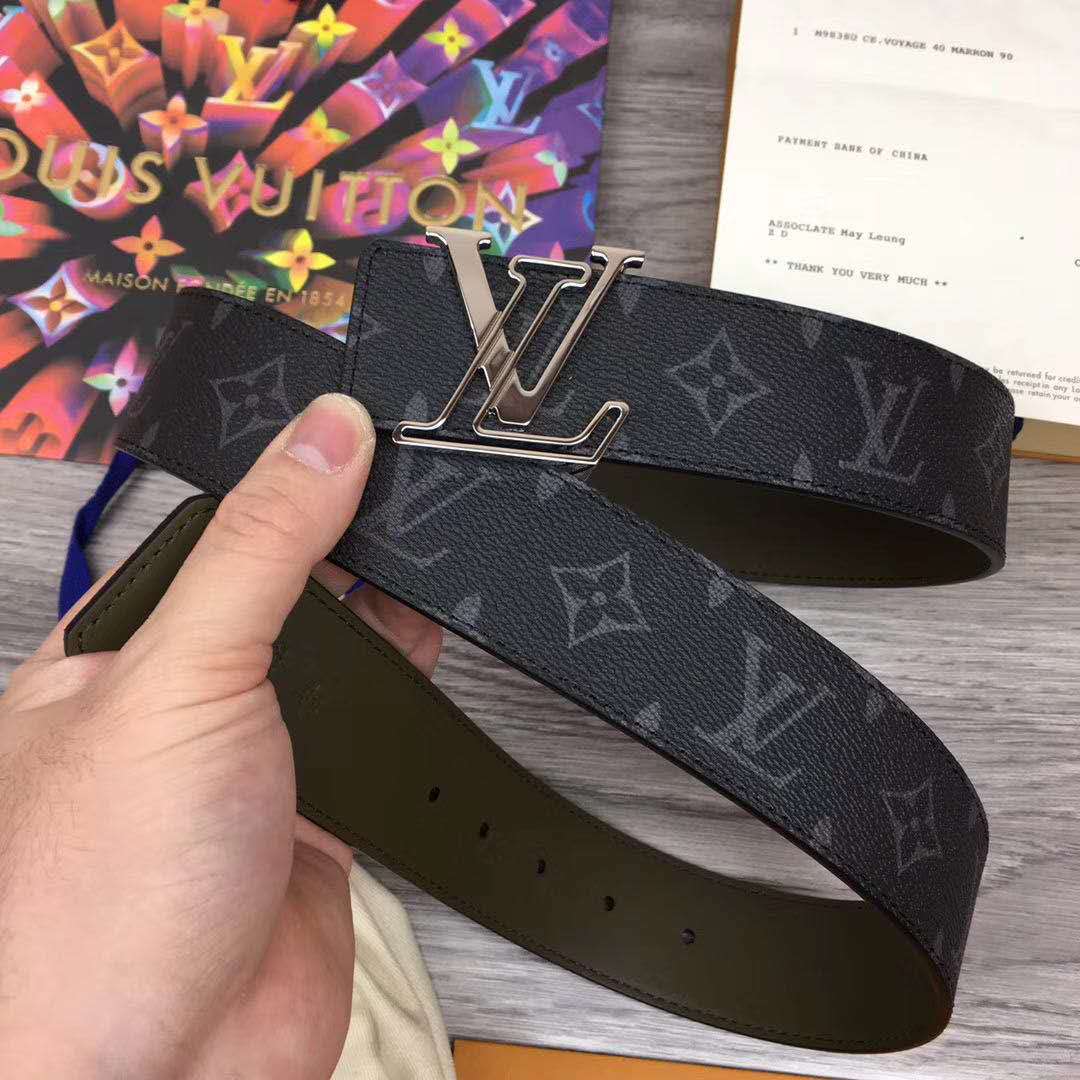 Louis Vuitton Line Reversible Monogram Belt  - EUR FASHION