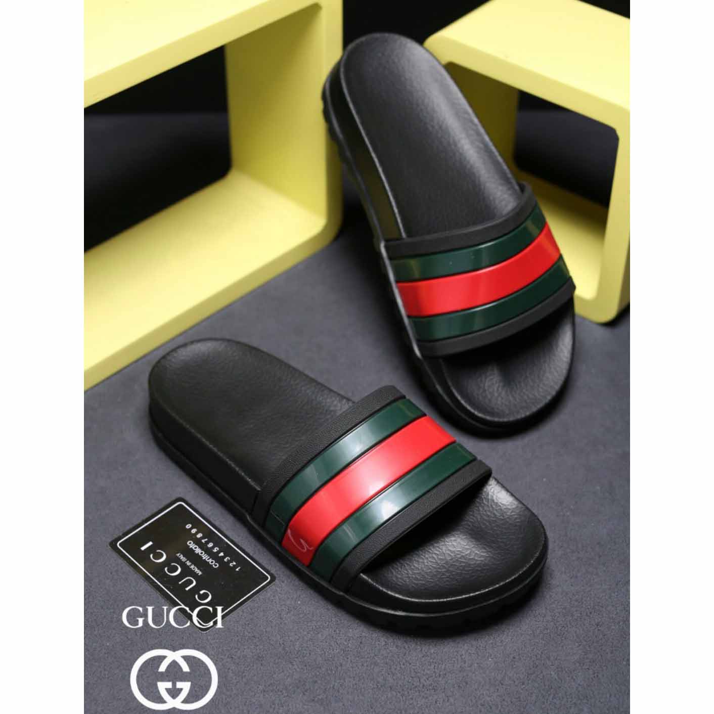 Gucci Web Slide Sandal - EUR FASHION