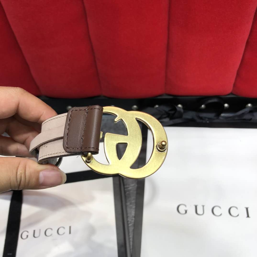 Gucci GG Belt With Double G Buckle - EUR FASHION