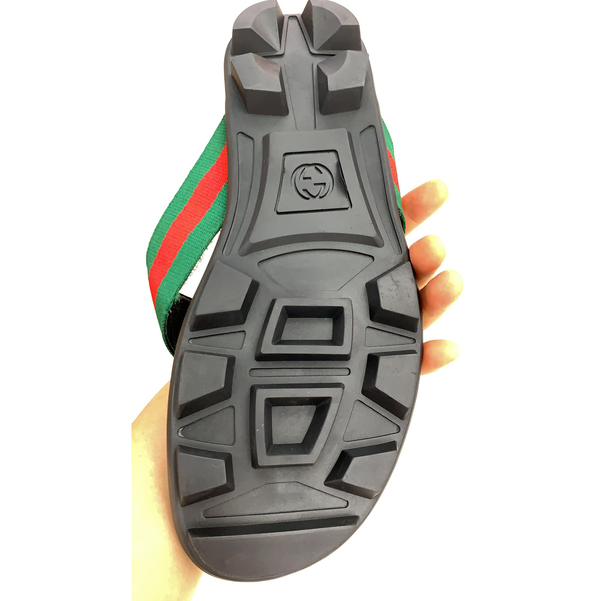 Gucci Web Flip Flops - EUR FASHION