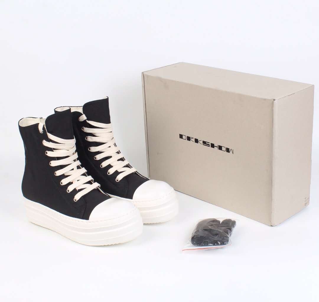 Rick Owens High Top Sneakers - EUR FASHION