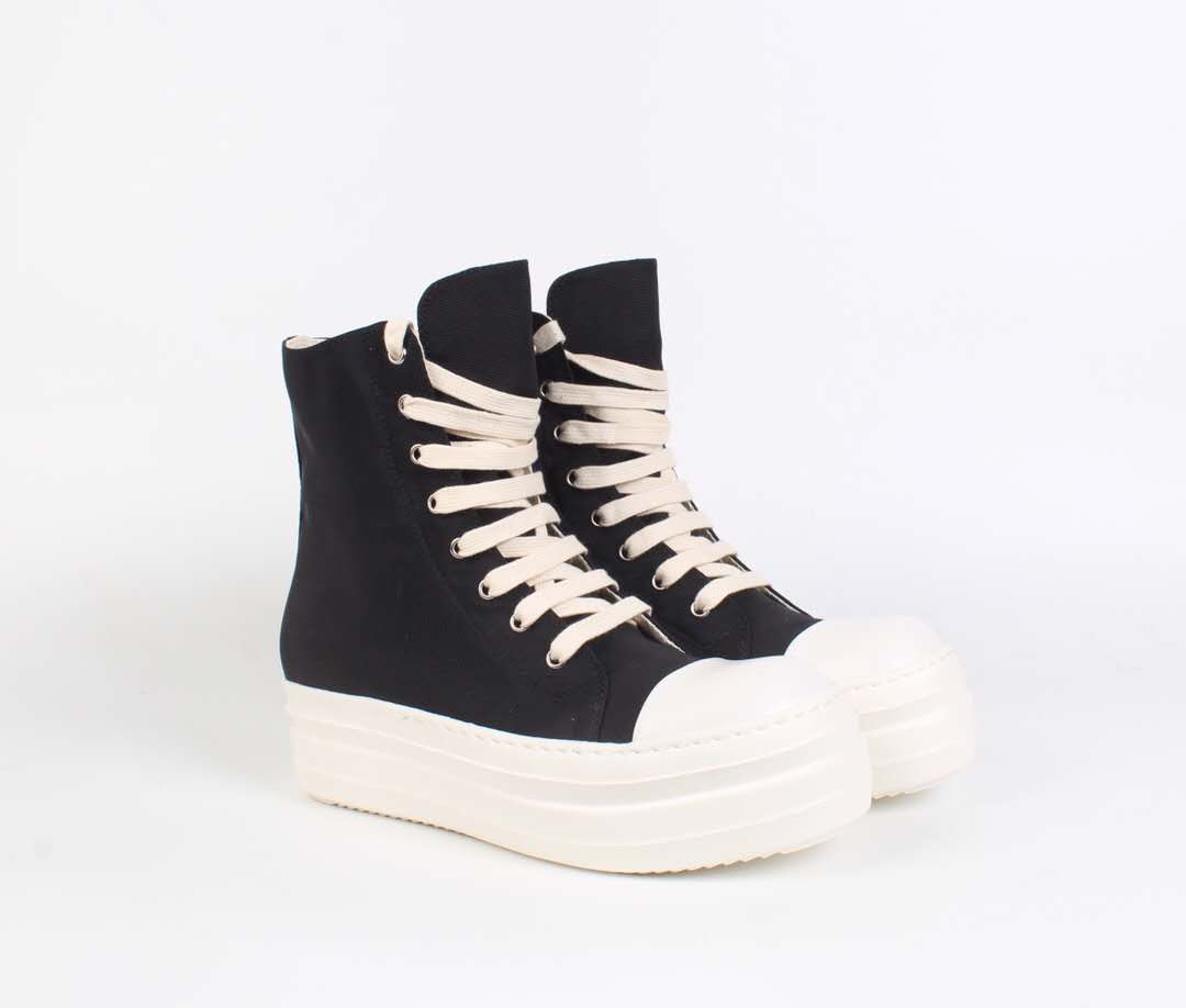 Rick Owens High Top Sneakers - EUR FASHION