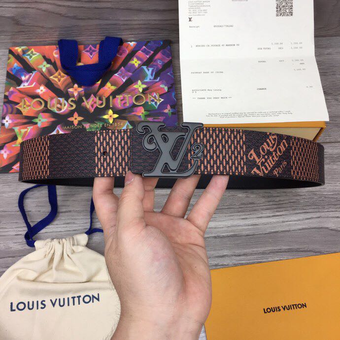 Louis Vuitton Squared 40MM Belt - EUR FASHION