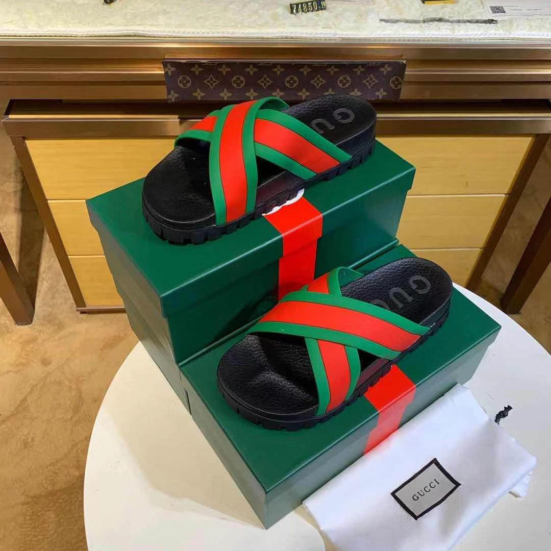 Gucci Web Slide Sandal - EUR FASHION