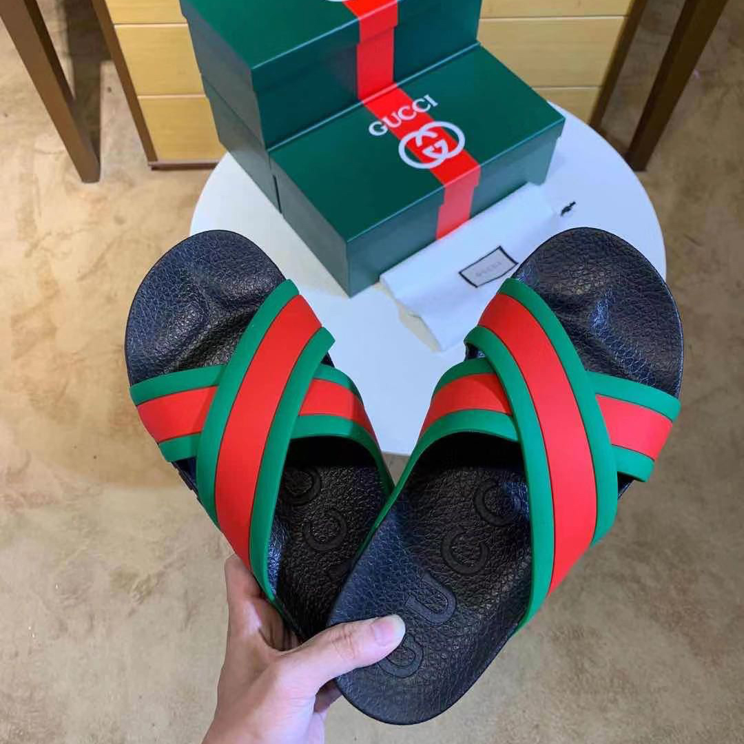 Gucci Web Slide Sandal - EUR FASHION