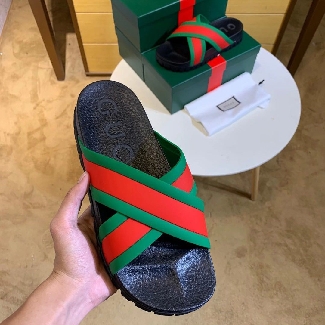 Gucci Web Slide Sandal - EUR FASHION