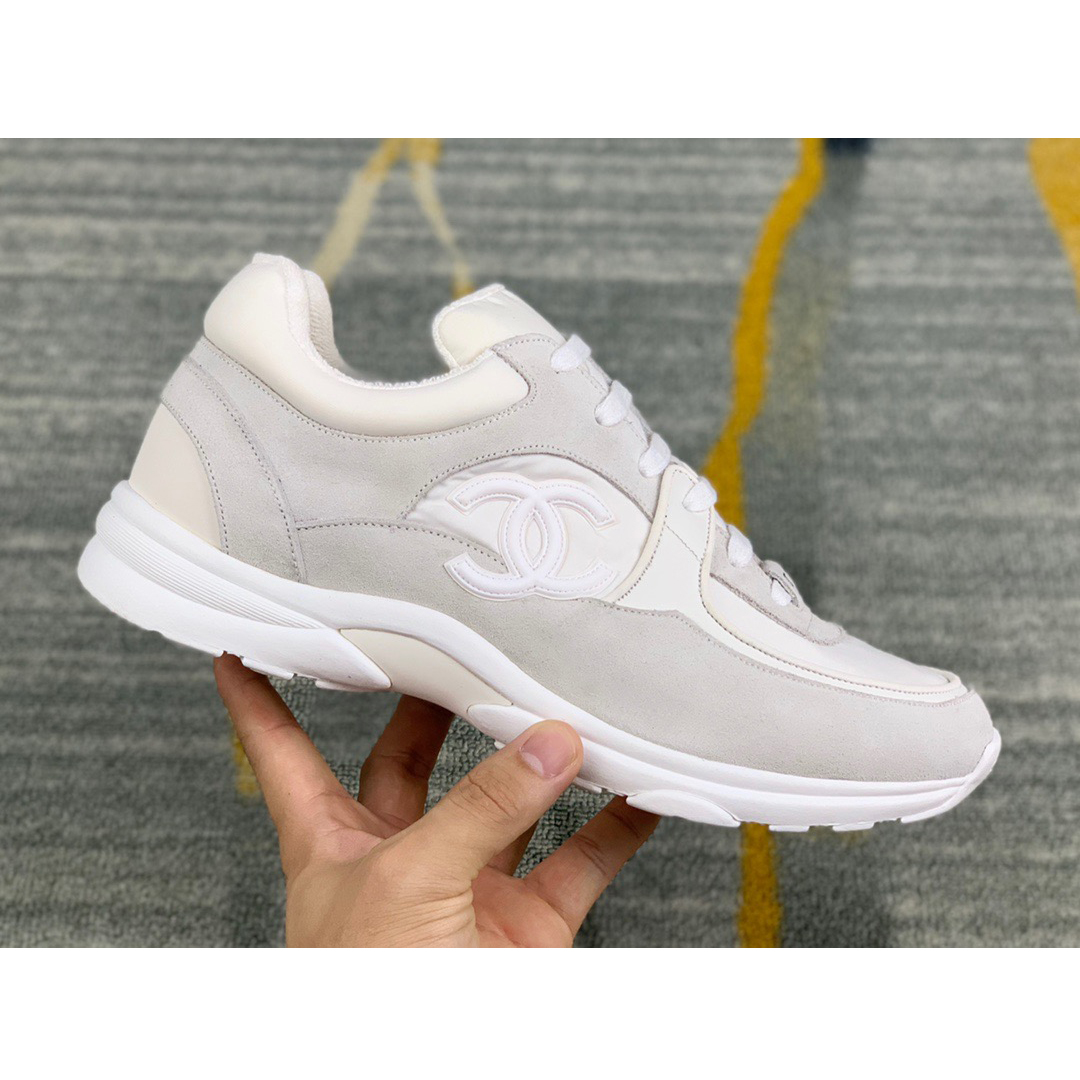 Chanel CC Sneakers Suede Nylon Reflective - EUR FASHION