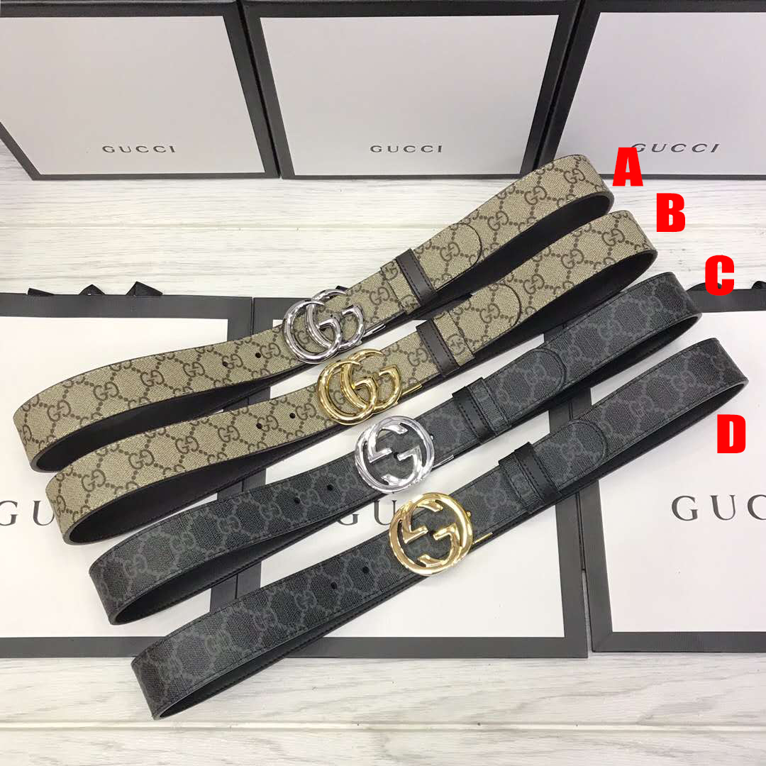 Gucci GG Belt With Double G Buckle - EUR FASHION