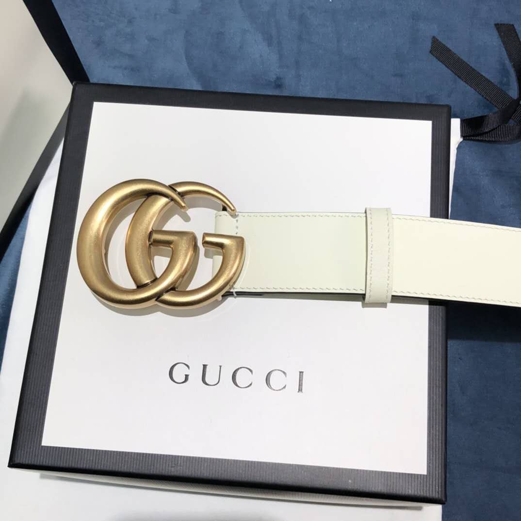 Gucci GG Belt With Double G Buckle - EUR FASHION