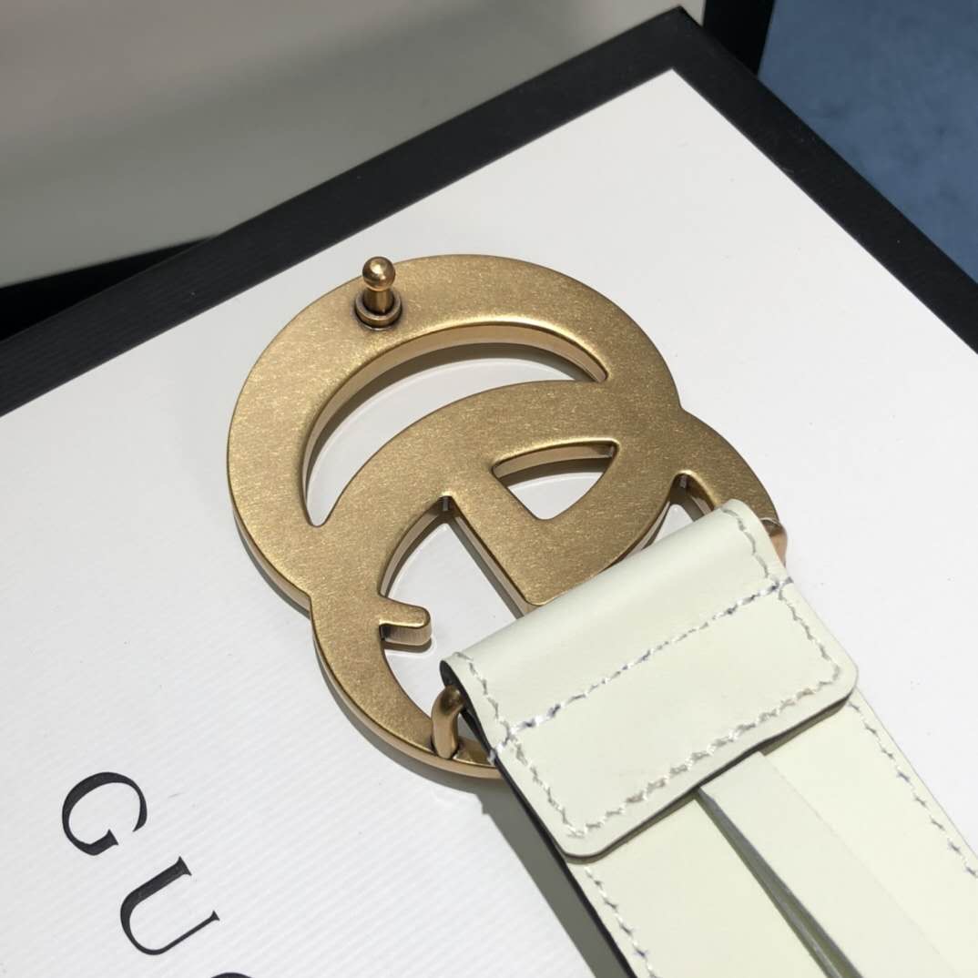 Gucci GG Belt With Double G Buckle - EUR FASHION