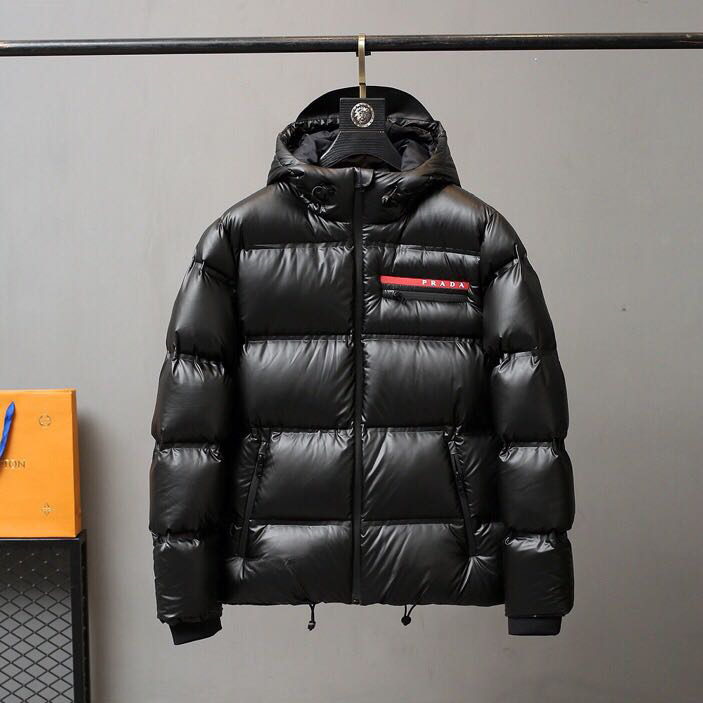 Prada Zipper Down Jacket - EUR FASHION