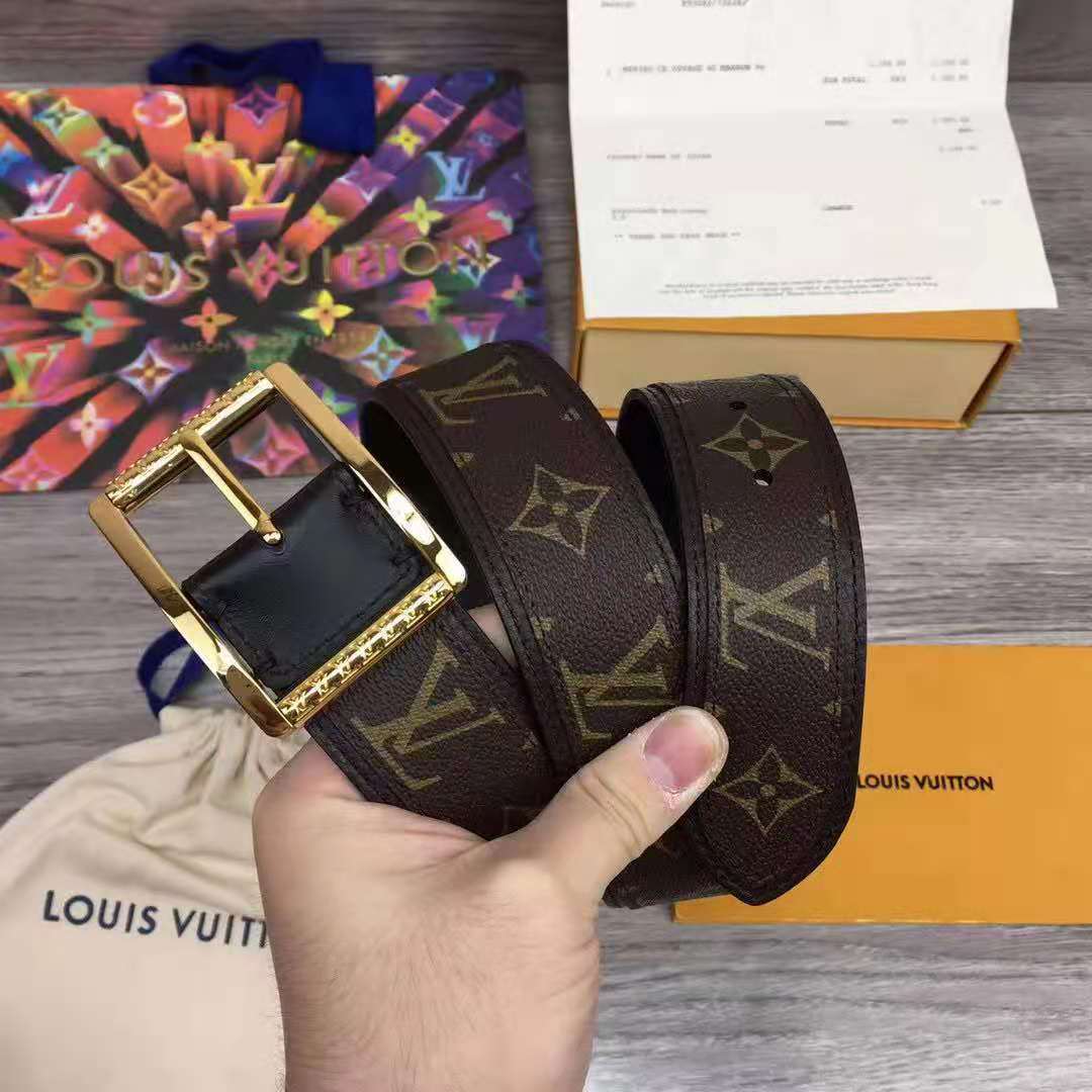 Louis Vuitton Monogram Belt - EUR FASHION