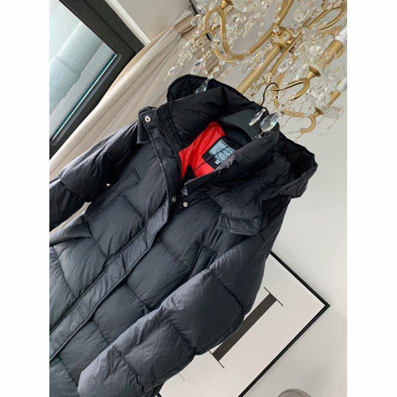 Prada Goose Down Long Jacket  - EUR FASHION