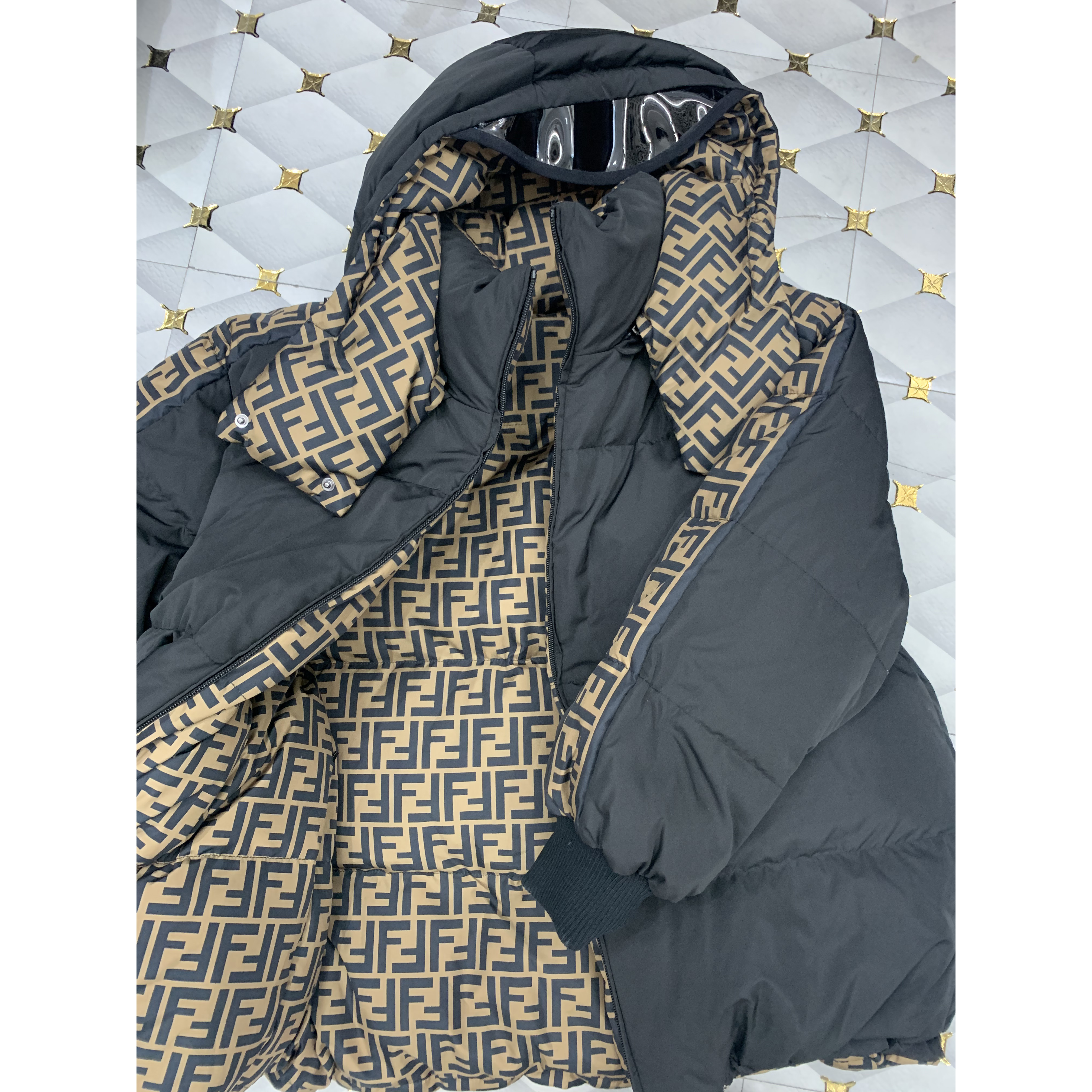 Fendi FF Motif Down Jacket - EUR FASHION