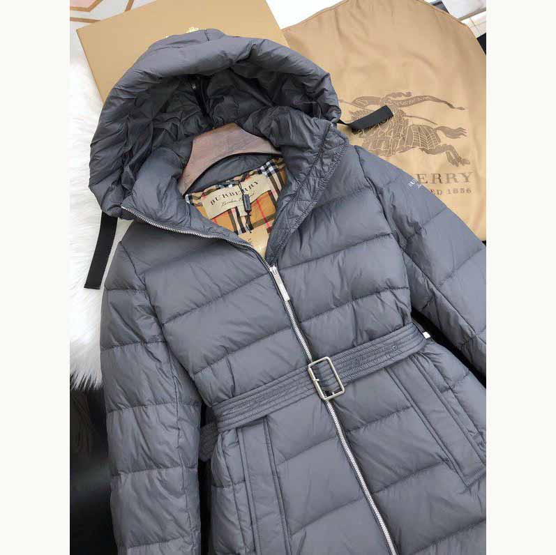 Burberry Belted Down Jacket - EUR FASHION