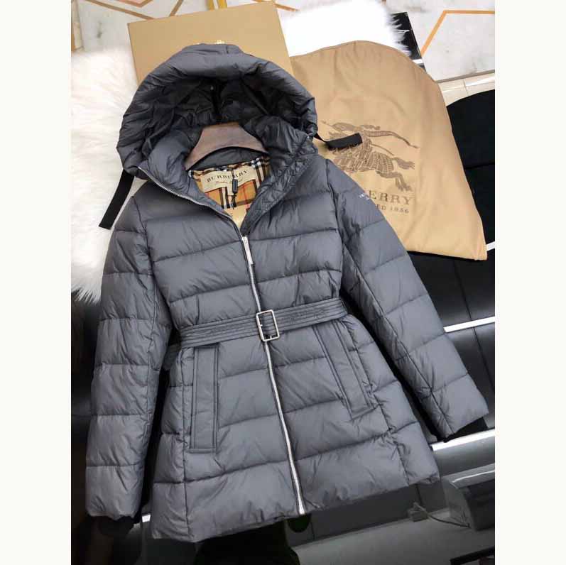 Burberry Belted Down Jacket - EUR FASHION