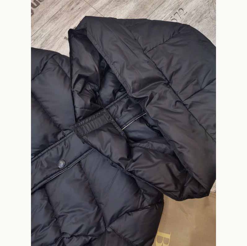 Burberry Belted Long Down Jacket - EUR FASHION