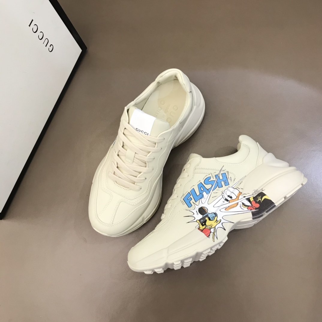 Gucci Disney Donald Duck Print Sneaker - EUR FASHION