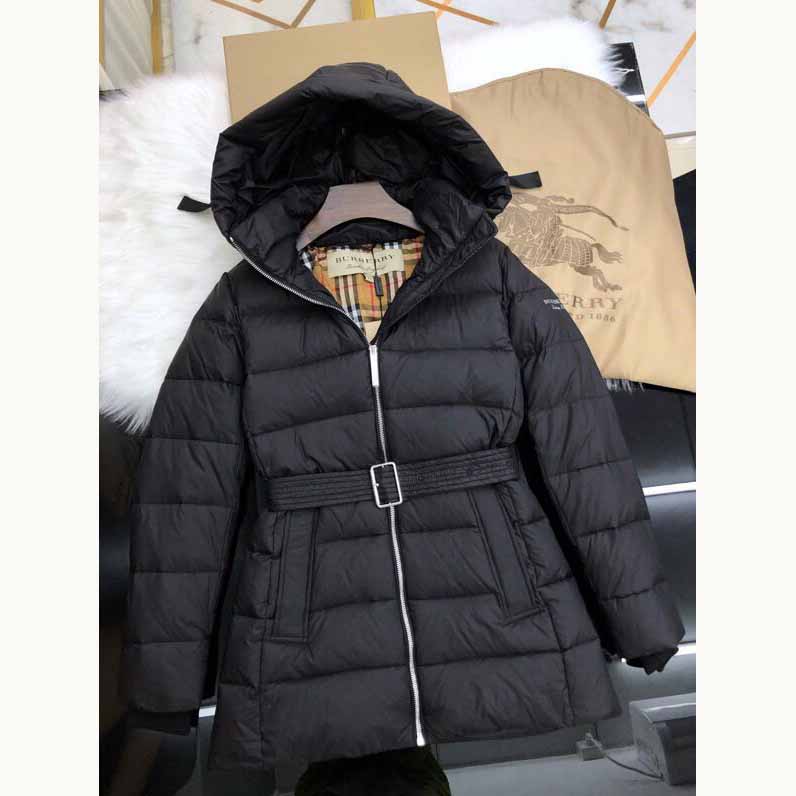 Burberry Belted Down Jacket - EUR FASHION