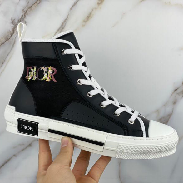 Dior B23 High Top Sneaker   - EUR FASHION