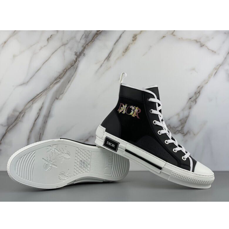 Dior B23 High Top Sneaker   - EUR FASHION