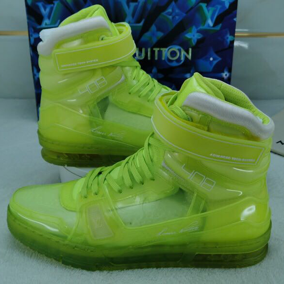 Louis Vuitton Trainer High Top Sneaker - EUR FASHION