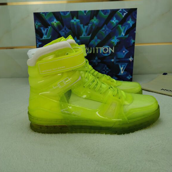 Louis Vuitton Trainer High Top Sneaker - EUR FASHION