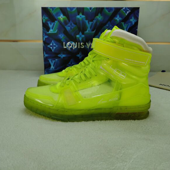 Louis Vuitton Trainer High Top Sneaker - EUR FASHION