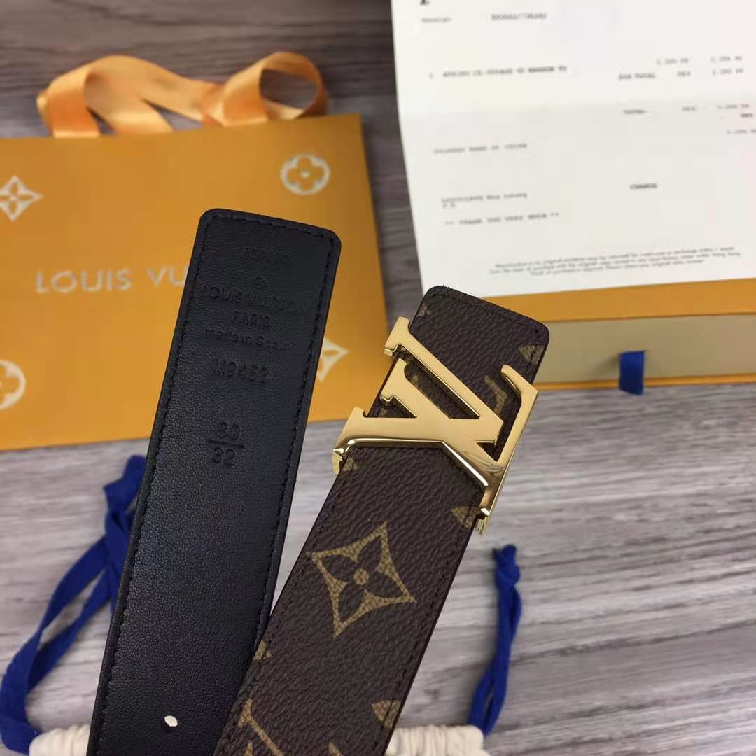 Louis Vuitton Initiales Monogram Belt - EUR FASHION