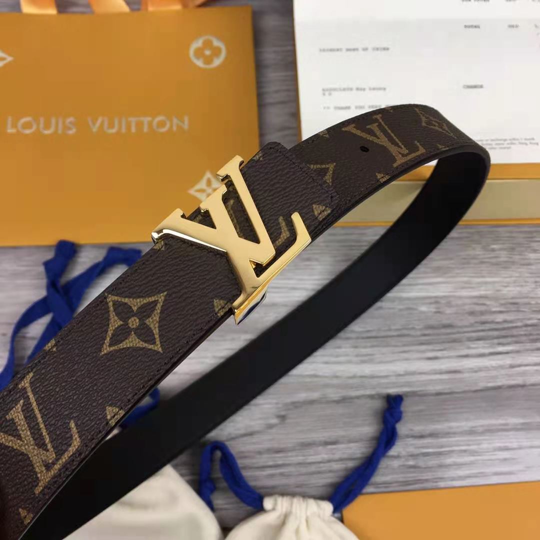 Louis Vuitton Initiales Monogram Belt - EUR FASHION