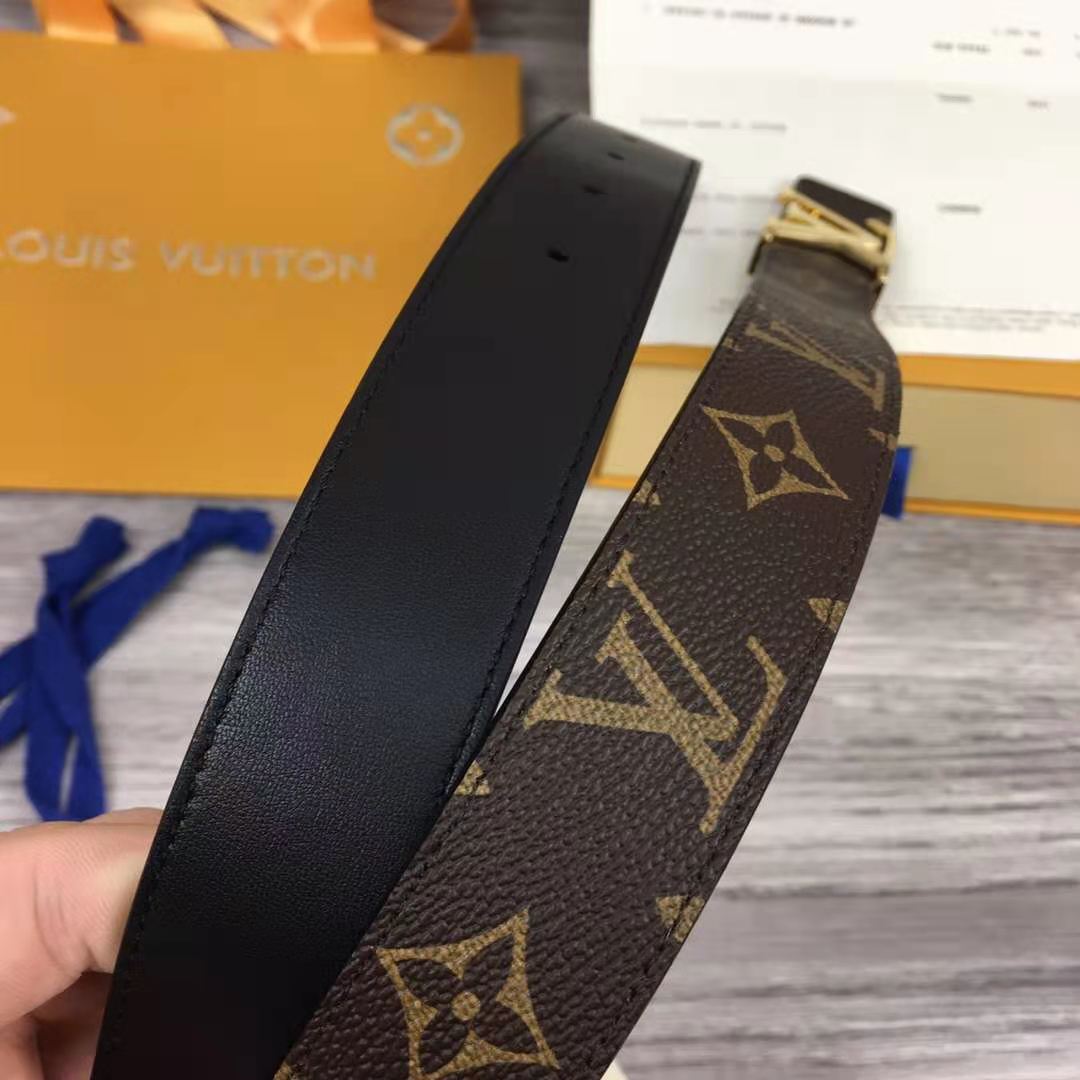 Louis Vuitton Initiales Monogram Belt - EUR FASHION