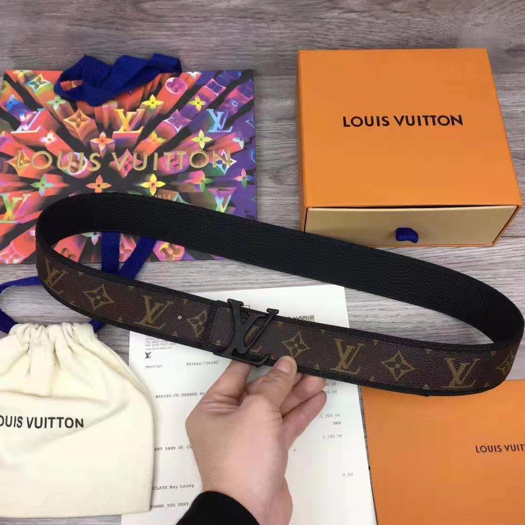 Louis Vuitton Initiales Monogram Belt - EUR FASHION