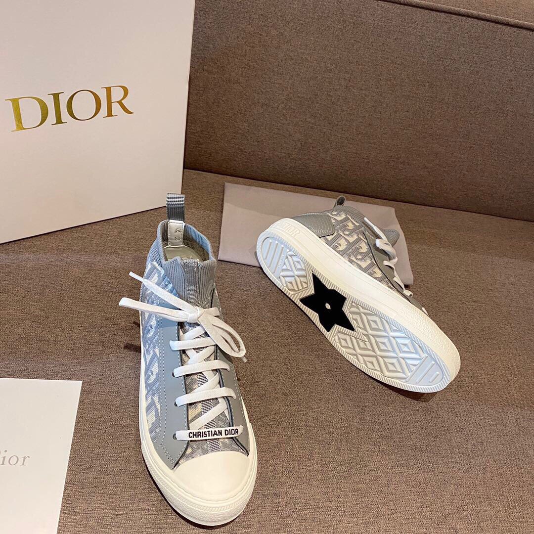 Dior Gray Oblique Technical Mesh - EUR FASHION