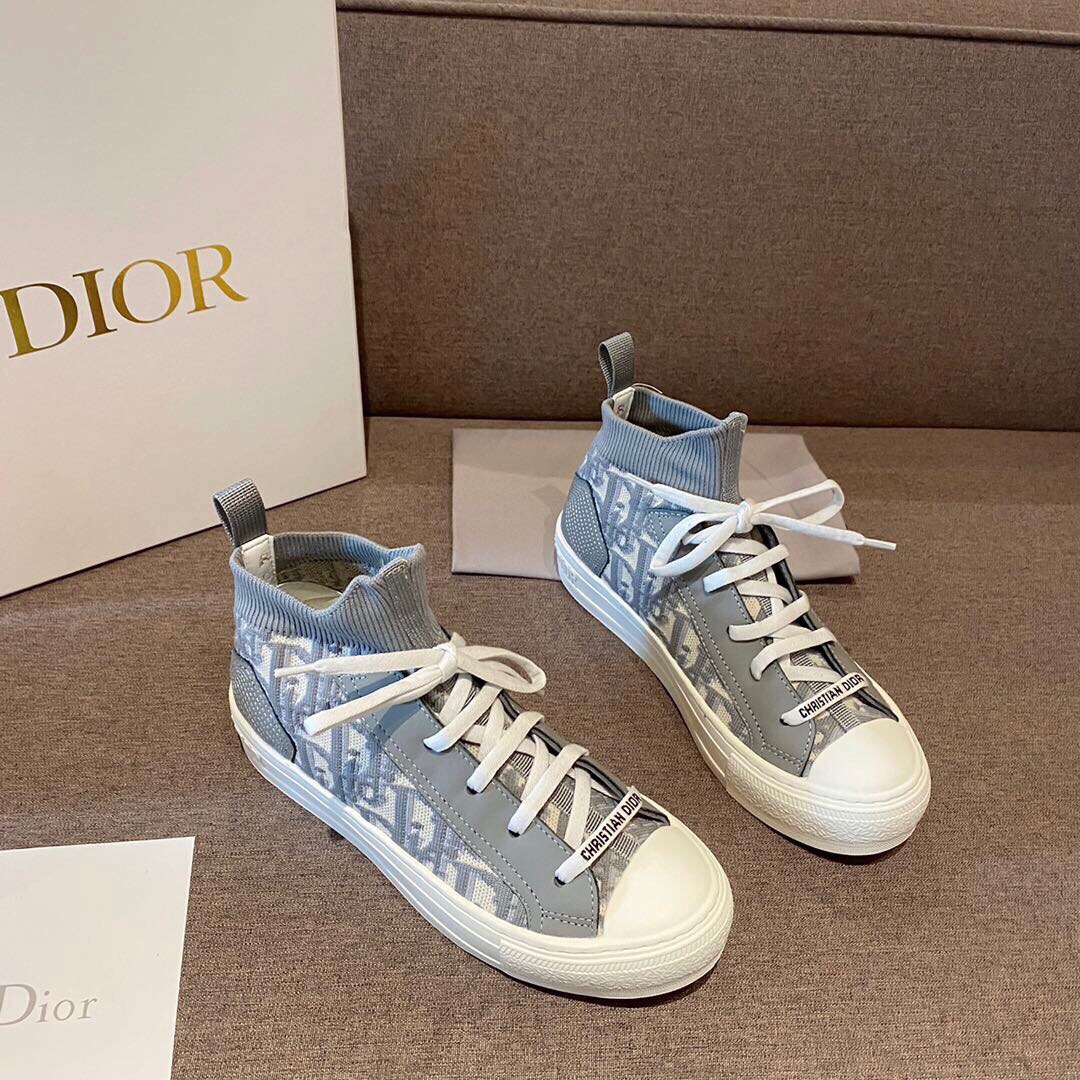 Dior Gray Oblique Technical Mesh - EUR FASHION