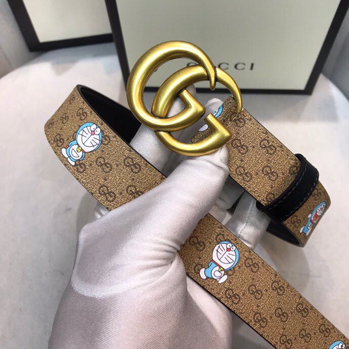 Gucci Doraemon Print Belt - EUR FASHION