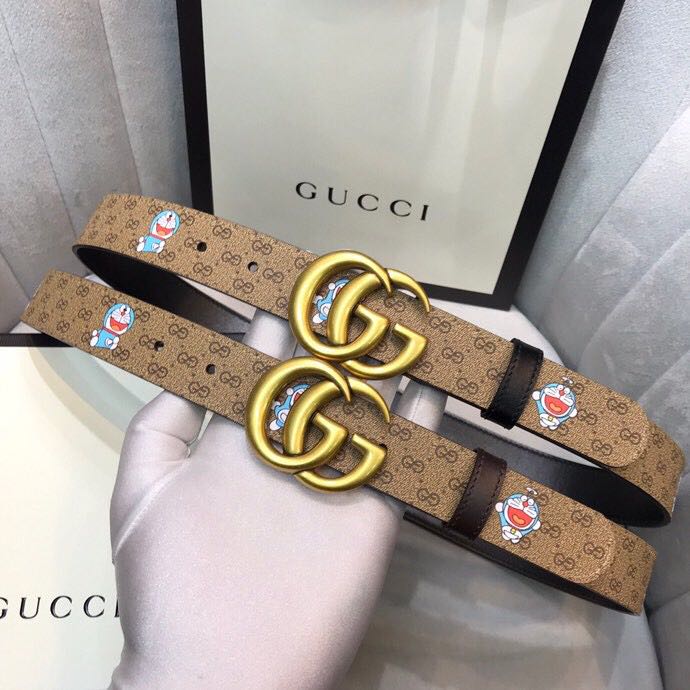 Gucci Doraemon Print Belt - EUR FASHION