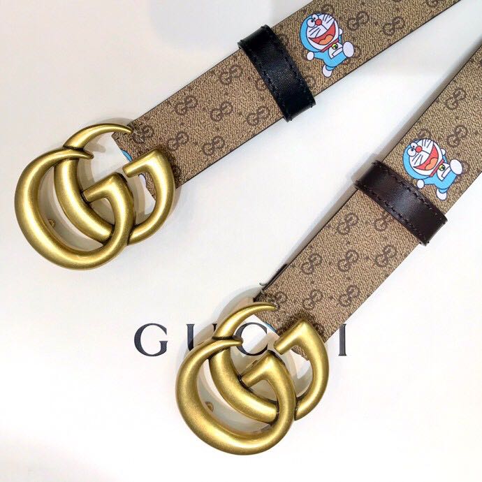 Gucci Doraemon Print Belt - EUR FASHION