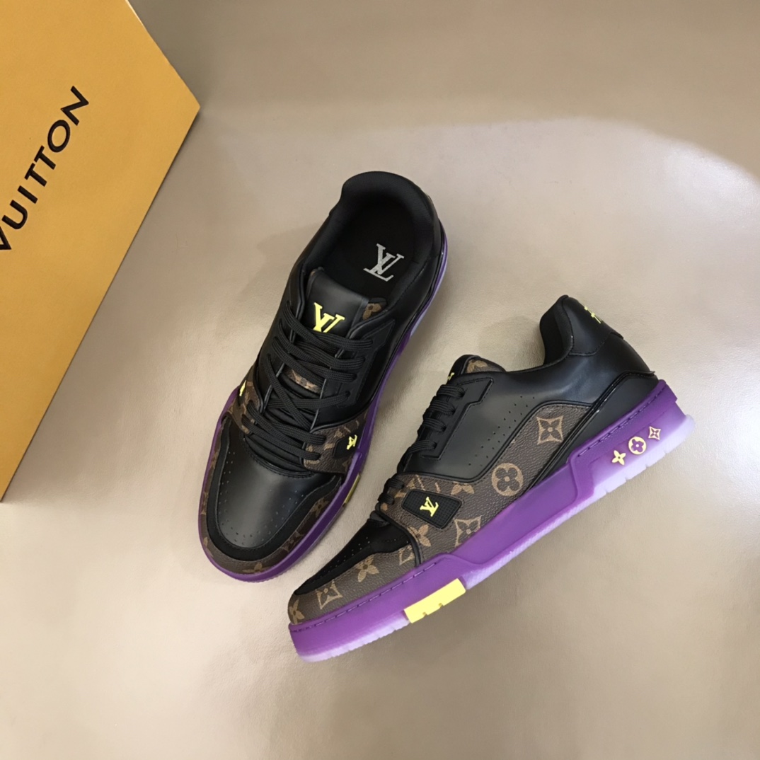 Louis Vuitton Trainer Sneaker(Upon UK size) - EUR FASHION