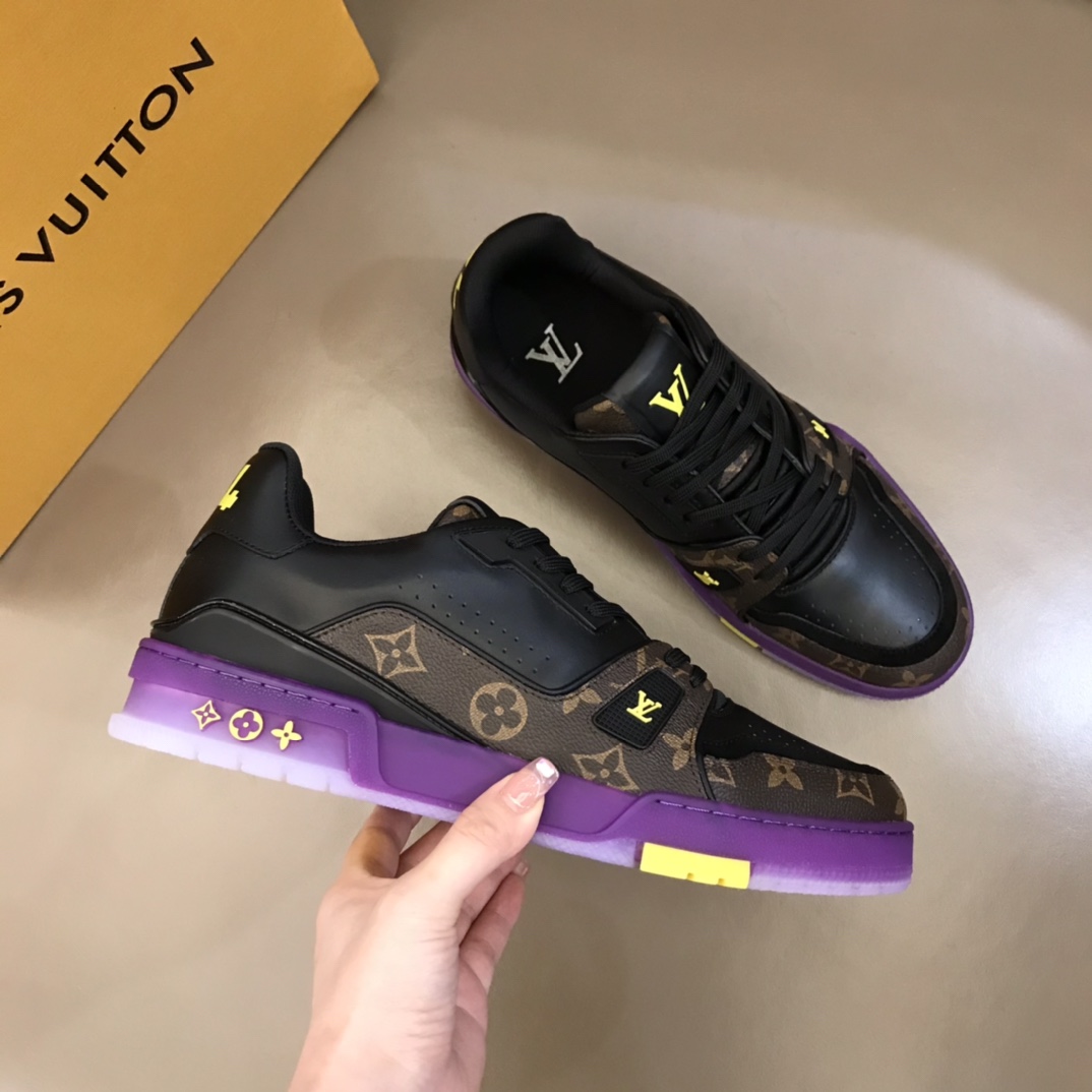 Louis Vuitton Trainer Sneaker(Upon UK size) - EUR FASHION