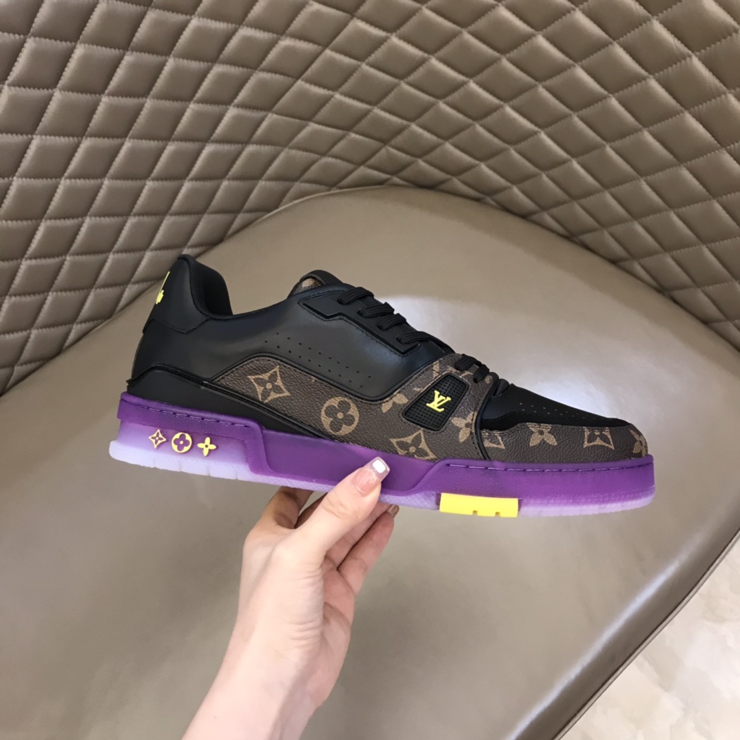 Louis Vuitton Trainer Sneaker(Upon UK size) - EUR FASHION