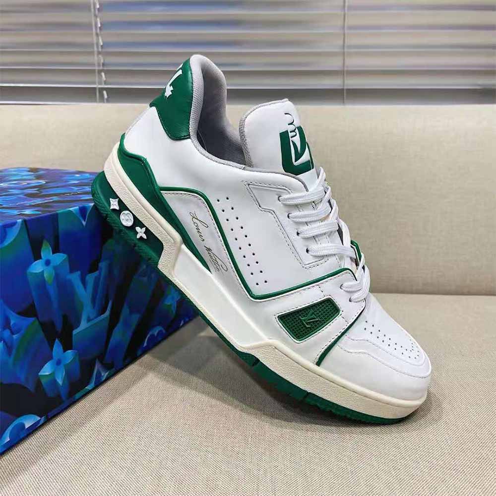 Louis Vuitton Trainer Sneaker Green - EUR FASHION